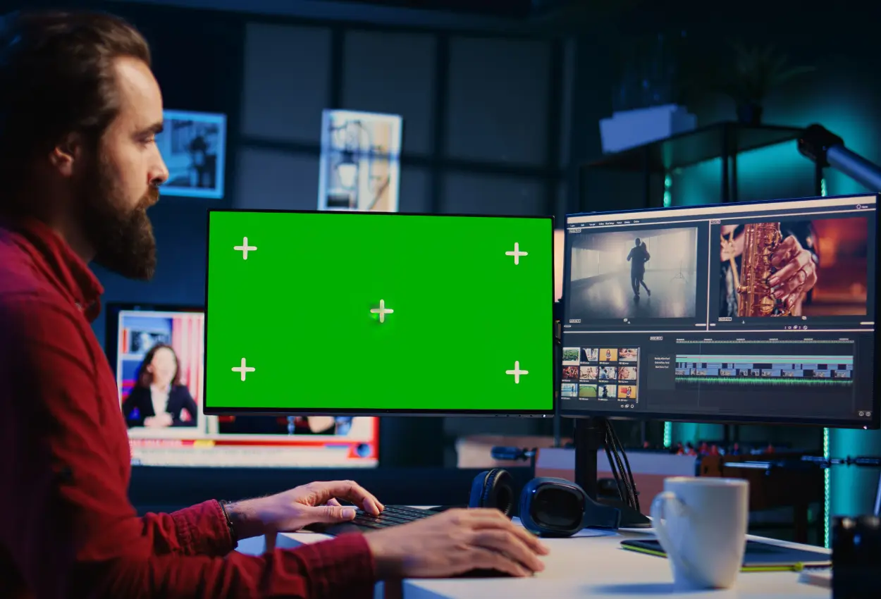 Chroma Key Green Screens
